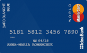 Кредитна картка Card Blanche Blue
